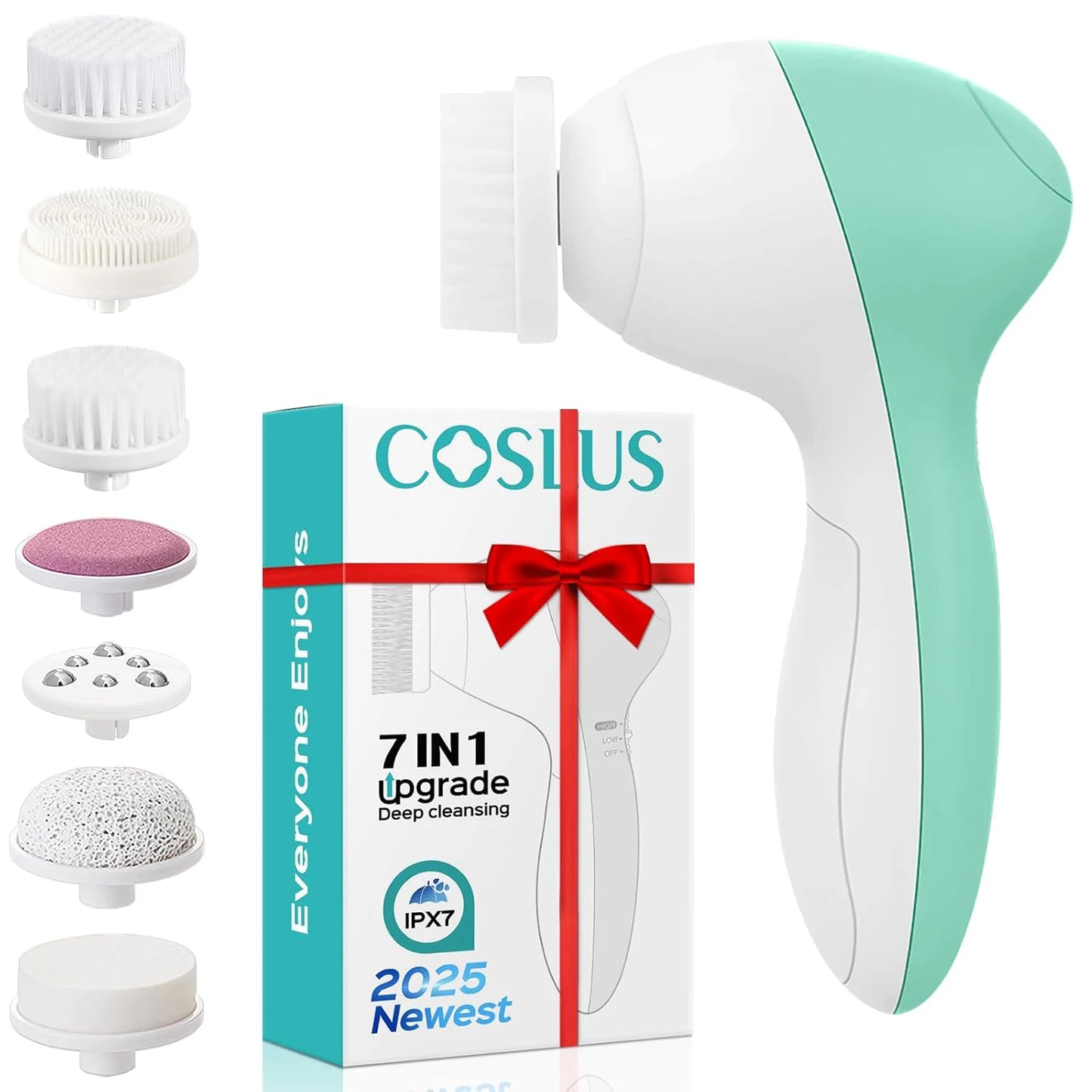 5 in 1 Electric Facial Cleansing Brush Set
