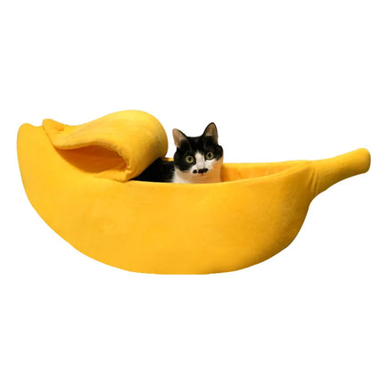 Banana Pet Bed – Funny Dog & Cat House