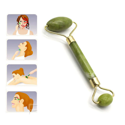 Double Head Jade Face Roller
