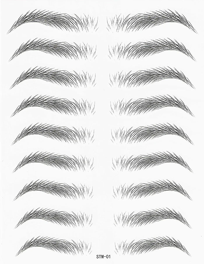 4D Waterproof Eyebrow Tattoo Stickers