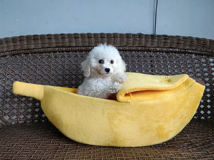 Banana Pet Bed – Funny Dog & Cat House