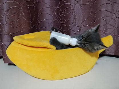 Banana Pet Bed – Funny Dog & Cat House