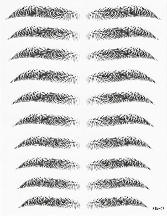4D Waterproof Eyebrow Tattoo Stickers