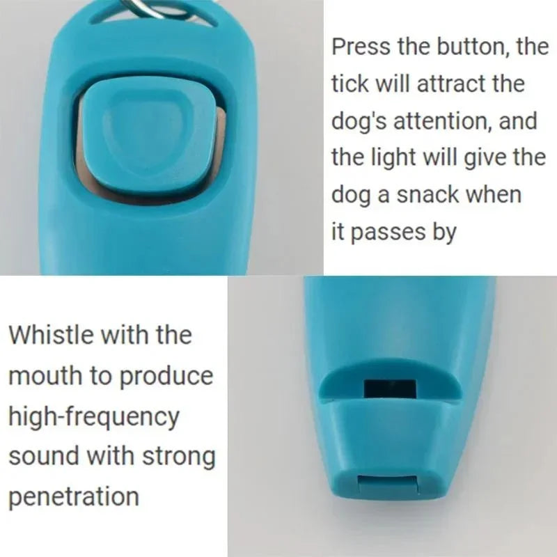Dog Whistle with Clicker – 2-in-1 Trainer