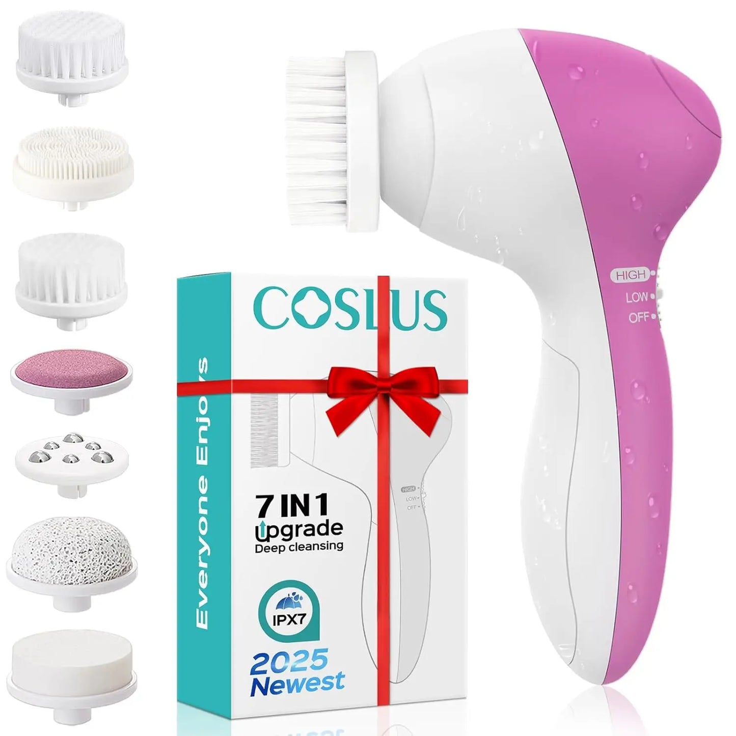 5 in 1 Electric Facial Cleansing Brush Set