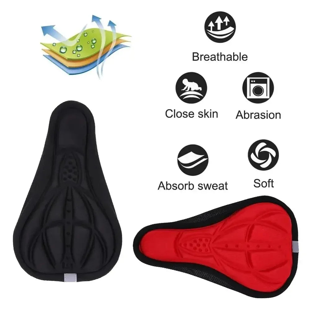 3D Gel Bike Seat Cushion Cover