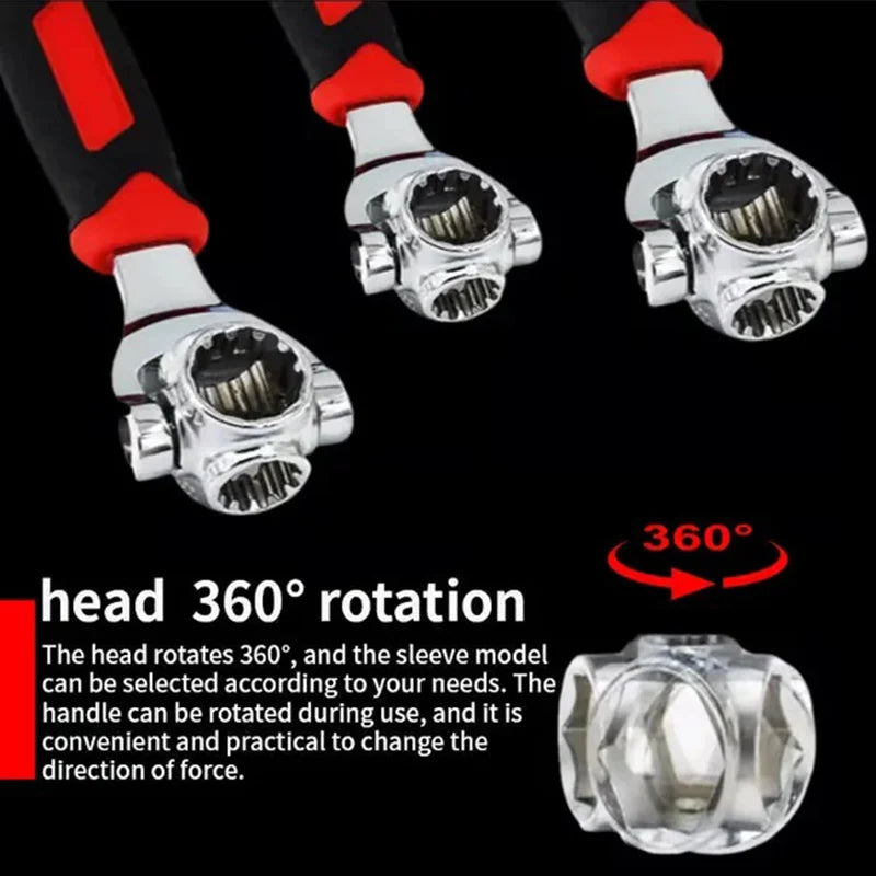 48-in-1 Universal Socket Wrench Tool