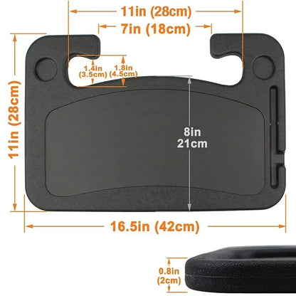 Car Steering Wheel Tray – Universal & Portable