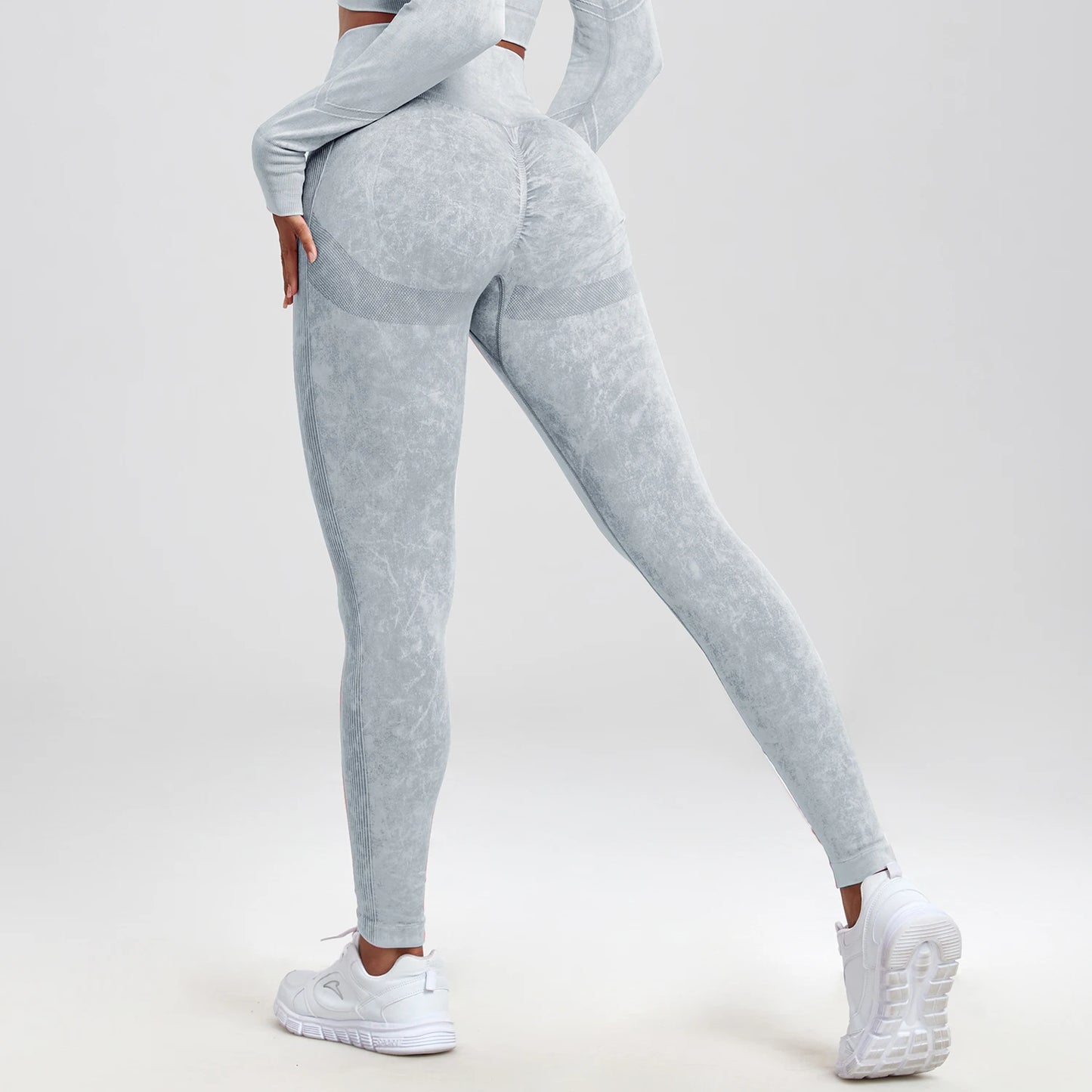 CHRLEISURE Seamless Sculpting High-Waist Leggings