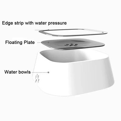 Spill-Proof Pet Travel Water Bowl